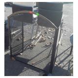 Fireplace Screen, nice condition