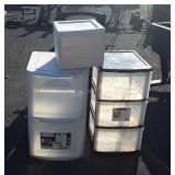 3 Crafting type Organizer Drawer Bins, small 3