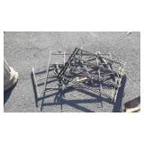 3 metal Screen Door type Protection Bars. Reclaim