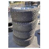 Set of 4 Automotive Tires with Ford Wheels, 5