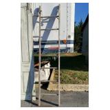 Wood Extension Ladder section, 20wx93" tall