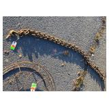 Chain with one hook, about 10ft long, heavy duty