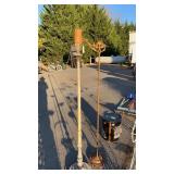 2-Vintage Parlor Floor Lamps as Project or