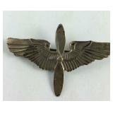 WW2 officers army Air Force wings