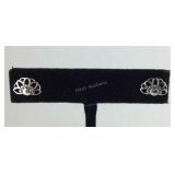 Sterling silver stud earrings