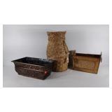 Basket, planter box, magazine rack