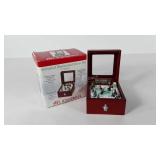 Mr. Christmas illuminated animated music box,