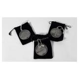 Local landmarks solid pewter holiday ornaments,