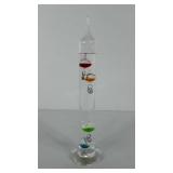 Galileo thermometer, 12"