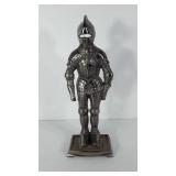 Medieval knight door stop, 22"