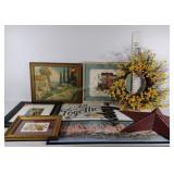 Pictures (5) and wall decor (4)