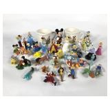 Disney figurines and mugs