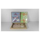 Vintage textile gift sets, Mr & Mrs 4 piece