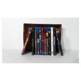 Blu-ray movies, includes World War Z, Saving Mr.