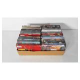 DVDs, includes Nacho Libre, Hairspray, Hide and