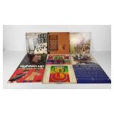 Vinyl albums, nine artists including Nat King