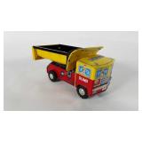 Tin toy dump truck
