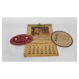 Advertising group, Farmers Calender 1959 and