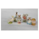Royal Albert porcelain Beatrix Potter figurines