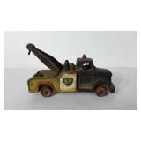 Cast iron BP tow truck, 8.5"