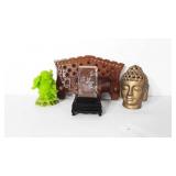 Home decor, includes wooden wall hanging key