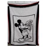 Walt Disney Co. Mickey Mouse fleece blanket,