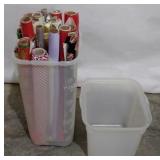 Wrapping paper, with container (approximately