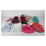Small dog clothes, includes coat, sweaters,