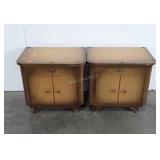 Pair of nightstands, 20x14x21, Seller code 07