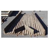 Early wood Farm Barn chute Of Sorts, tapered