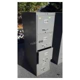 4 Drawer File Cabinet, letter size, Haskell of