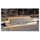 Misc Building Materials lot, glass shower Doors,