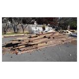 Huge pile of Pressure treated Lumber, previously