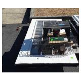 Misc items, door, router with Table, small live