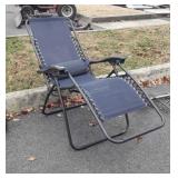 Lawn chair reclining