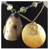 Two necklaces 20in and 22in