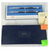 Two cross fine writing instruments with box and