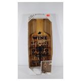 Wine bottle holder 9"×24"