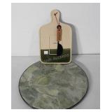 Kitchenwares, includes J.C. Rollie cheese plate