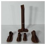 Cast iron shoe forms