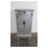 Jewelry cabinet, includes some small bags and