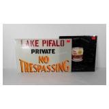 Sign panels, Mary Carter