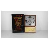 Advertising,  Coors clock, works, faded, 14x21