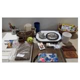 Mixed group, blood pressure monitor, platter,