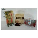 Berlin Wall piece, Norman Schwarzkopff doll,