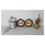 Home decor, includes two round carriage