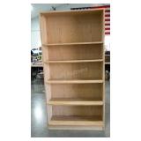 Two bookcases, 36 x 12 x 72, shelves are