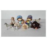 Figurines, includes holly hobbie, brittany