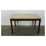 Table with marble look top, 48 x 28 x 30, seller