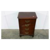 Mahogany stand, four drawers